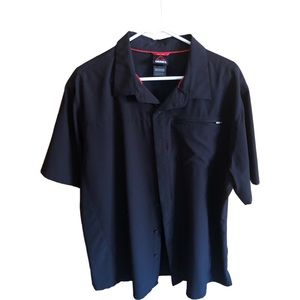 Gerry Black Button Down Short Sleeves